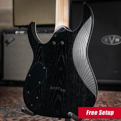 Ibanez Prestige RGR662AHBFWK Electric Guitar - Weathered Black image 2