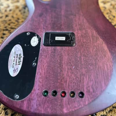 Schecter C-5 GT 2022 - Present - Satin Trans Purple image 21