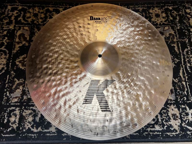 (MINT) Zildjian 22" K Series Dark Medium Ride Cymbal - Traditional image 1
