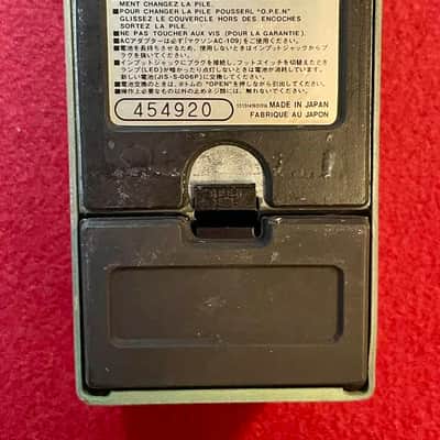 Vintage 1984 Ibanez TS9 Tube Screamer (Silver Label) – All Original w JRC4558D Chip Maxon Era image 3