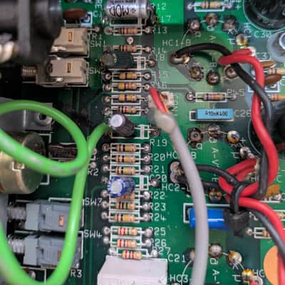 Marshall 6100 30th Anniversary Series 3-Channel 100-Watt Guitar Amp Head 1992 - 1997 - Blue image 2