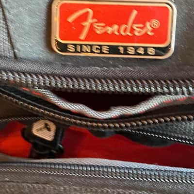 Fender Vintage Fender Promotional Backpack – Rare Fender Employee / Dealer Memorabilia 1990's - Black and Gray image 4