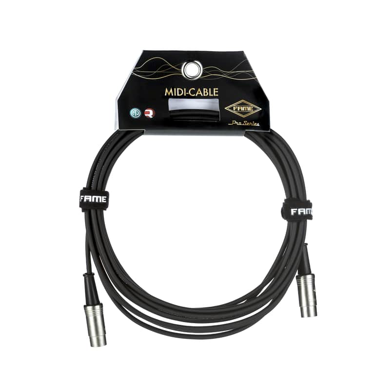 Fame Pro Series x Neutrik MIDI-Kabel 5 m - MIDI Cable image 1