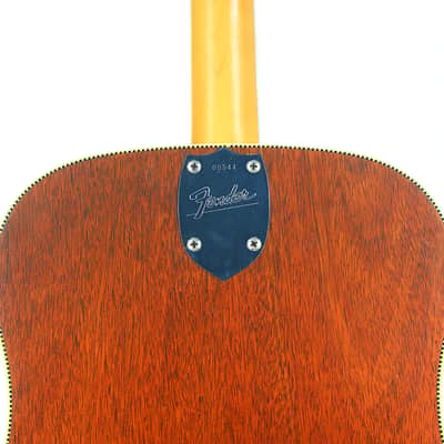 Fender King 1963 Acoustic Guitar - exceptionally good guitar - plays like a Stratocaster and sounds Like a Martin D-18 - check video! image 7