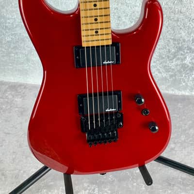 JACKSON PRO ORIGINS 1985 SERIES SD1 HH FR SAN DIMAS GUITAR / CANDY APPLE RED image 5