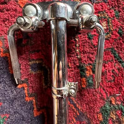 Ludwig dual tom mount bass drum L arms complete image 3