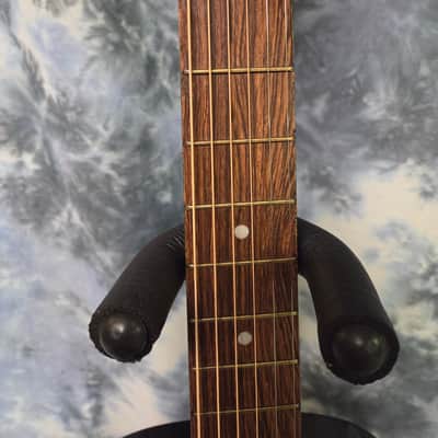 Vintage RARE 1970's Global G100 Stella Style Parlor Acoustic Guitar New Strings image 7