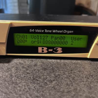 E-MU Systems B-3 Rackmount 64-Voice Tone Wheel Organ 2002 - Silver image 2