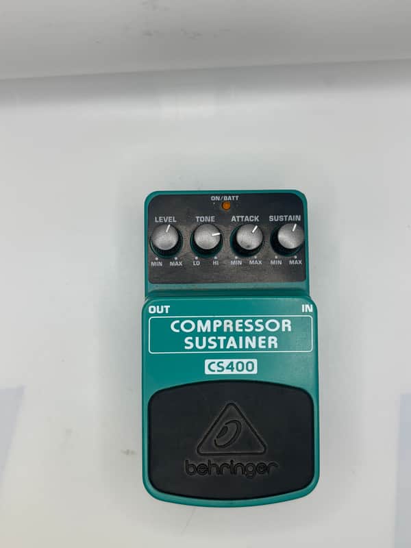 Behringer CS400 Compressor Sustainer Pedal 2010s - Standard image 1