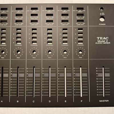 TEAC Model 2 - 1970s mixer - like new face plate and operation manual included see pics image 2