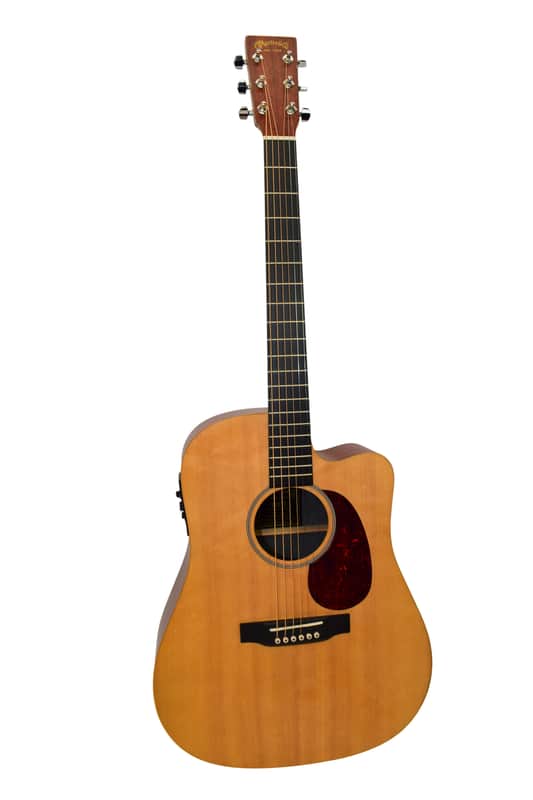 Martin DCX1E Sitka Spruce/HPL Dreadnought with Cutaway Natural