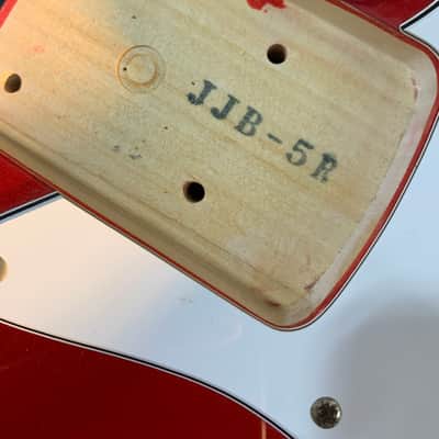 FGN JJB-5R J-Standard MIJ 2009 Candy Apple Red Fujigen Made in Japan w/ Bag image 24