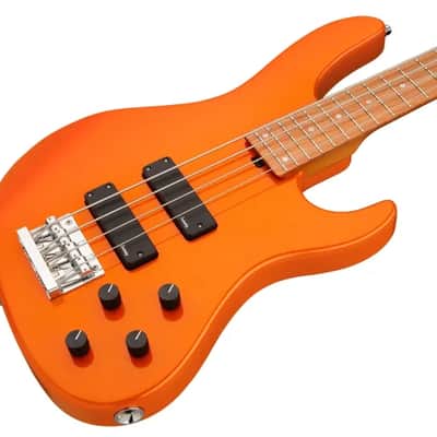 Sadowsky MetroExpress 24-Fret Modern Bass, Morado Fingerboard, 4-String - Solid Candy Apple Orange Metallic High Polish image 1