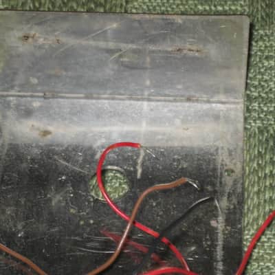 used vintage (mid to late 1970s) Electro-Harmonix Small Stone EH4800 USA TOP part of casing, color switch + screws, Power, In, Out Jacks +nuts/washers, some wires [NO: bottom part of casing, Circuit Board, CB Components, Pot, Switch, Light, Other Wires] image 23
