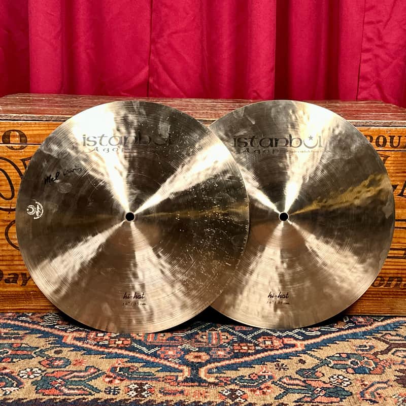 14" Istanbul Agop Signature Mel Lewis Hi-Hat Cymbal Pair 858g/1070g *Video Demo*
