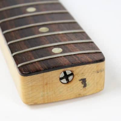 1977-1978 Vintage Fender Mustang Bass Neck Rosewood Fretboard 1970s USA image 8