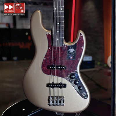 Fender American Professional Classic Jazz Bass 2025 - Present - Faded Firemist Gold image 1