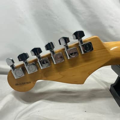 Fender Highway One Stratocaster Guitar 2002 - Crimson Red Transparent / Maple neck image 14