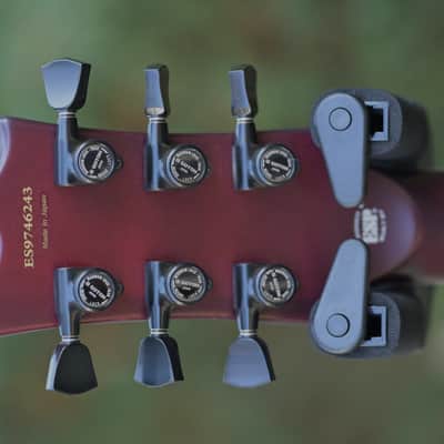 ESP E-II Viper - See Thru Black Cherry image 12