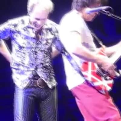 Charvel EVH Art Series Tour 2012 - Van Halen Striped and Stage Played Guitar image 14