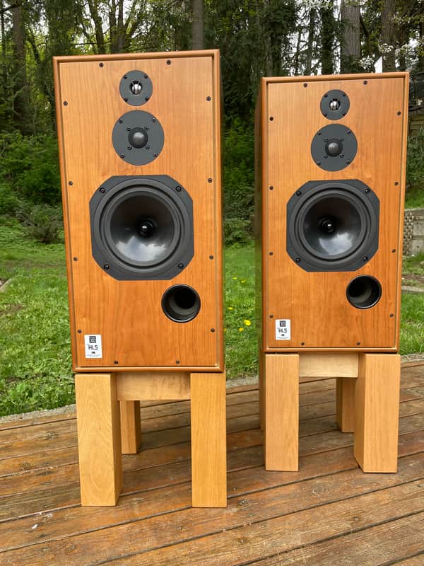Harbeth SHL5+ XD Loudspeakers – Original Boxes