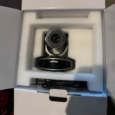 AViPAS AV-1281G HDMI PTZ Camera with PoE 2019 - Grey image 3