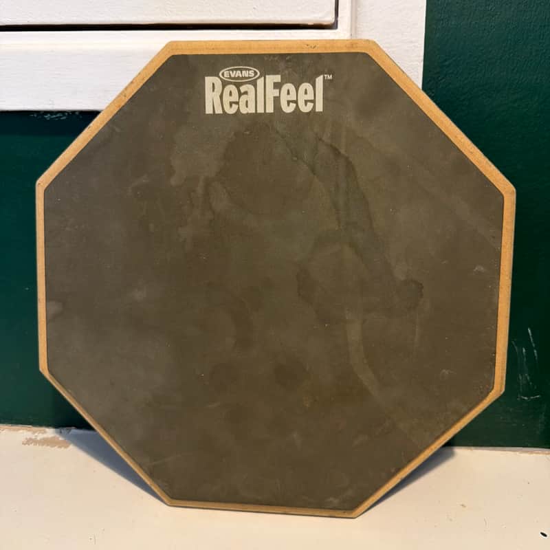Evans RF12D RealFeel 2-Sided Practice Pad - 12" 2006 - 2020 - Grey image 1