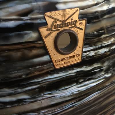Ludwig 1965 Black Oyster Pearl image 5