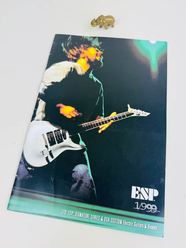ESP Electric Guitars & Basses Catalog 1999 image 1