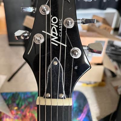 Indio Classic Electric Guitar Sunburst GFS pickups 202* - sunburst image 3