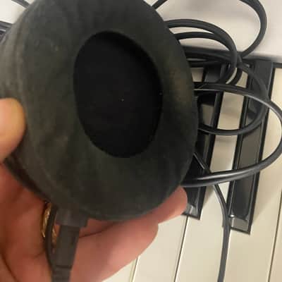 Audio-Technica ATH-R70X Open-Back On-Ear Reference Monitor Headphones 2010s - Black image 4