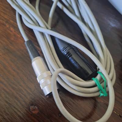 Vintage Script Logo Sennheiser MD 421-HL Cardioid Dynamic Microphone 1960s White image 9