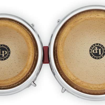 Latin Percussion LP 3 1/2 - 4 1/2" Mini Bongo Oak Puerto Rican Flag (LPM199-PR) image 7