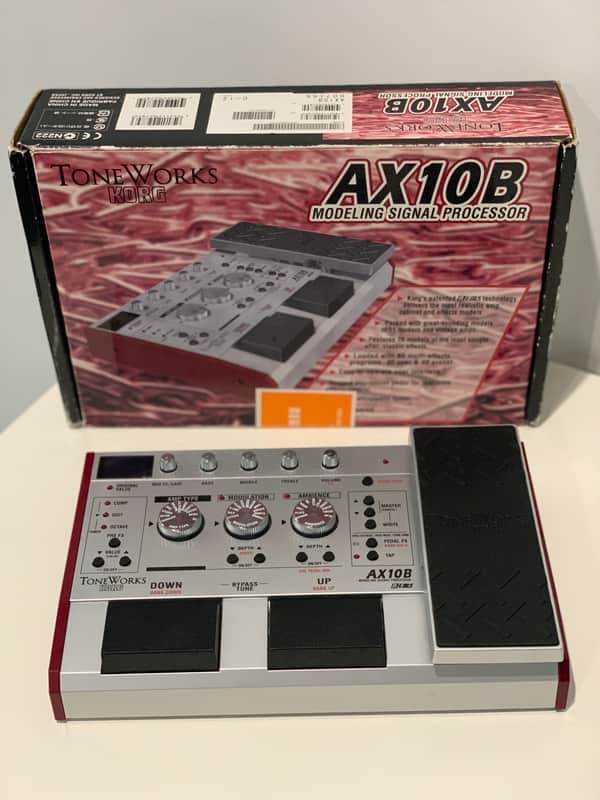Korg ToneWorks AX10B Modeling Signal Processor 2000s - Silver image 1