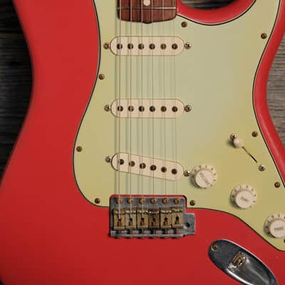 Used Fender 2006 Custom Shop 1960 Stratocaster Relic - Fiesta Red w/OHSC image 3