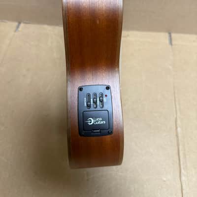 Luna MO CDR Concert Acoustic/Electric Ukulele w/ Case – B-Stock – Store Demo Condition image 12