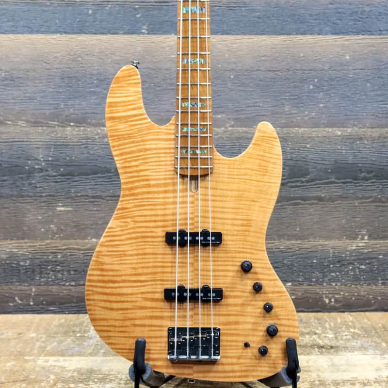 Sire Marcus Miller V10 4-String (Ash) 2nd Generation Natural Electric Bass w/Bag image 1