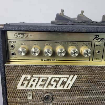 Gretsch Vintage Rogue 7157 Solid-state 2x12 Combo Amp 1968 Local Pickup Only In Milwaukee, WI image 2