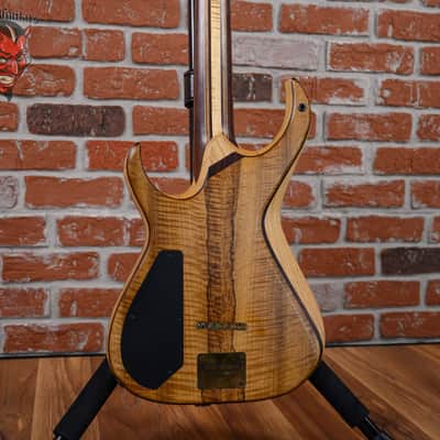 Carillion Guitars 7-String 10th Anniversary Polaris #3 of 10 Made Figured Myrtle Back&Top Satin Natural 2019 w/OHSC (Owned by Gary Holt) image 10