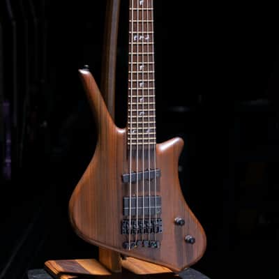 Warwick Dolphin Pro I - 5-string | 2005 - natural oil | electric 5-string bass guitar image 2