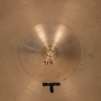 1960s Zildjian 14" Hi Hat Cymbals 915g 1142g image 5