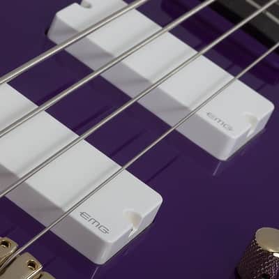 Schecter FreeZesicle-4 - Freeze Purple (2297) image 10