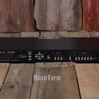 Carvin XD360 X Drive 3 x 6 Loudspeaker Management System Rack Unit Processor USB image 1