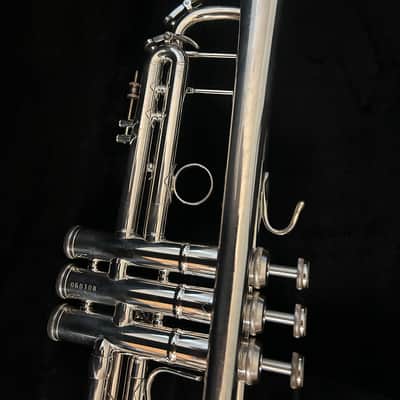 Sonare TRC-800 silver C trumpet with case great shape image 3
