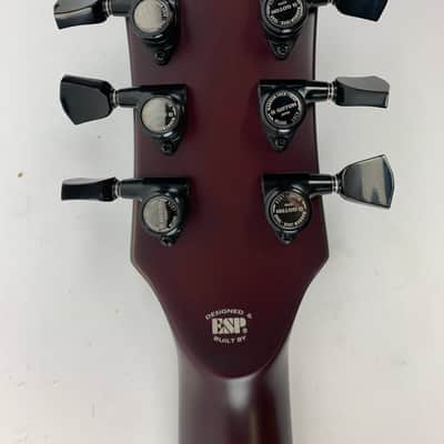ESP E-II Viper Electric Guitar See Thru Black Cherry + ESP Case - B-Stock - EII E II image 12