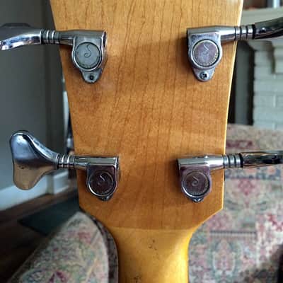Ernie Ball Earthwood Acoustic Bass 1972 Natural image 6