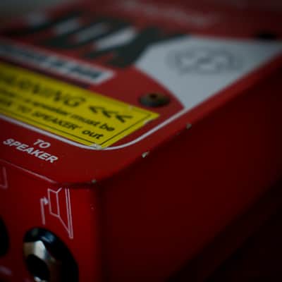 Radial JDX Reactor Amplifier Direct Box 2010s - Red image 7