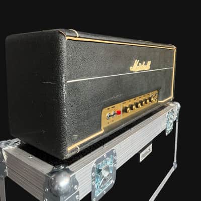 Marshall JMP MKII 1974 50w Valve Amp in Black w/ Swan Flightcase image 3