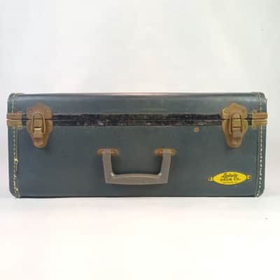 Ludwig 50-60s 8x14"Hard Shell Fiber Snare Drum Case USA Stick/Stand Vintage 6.5" image 5