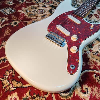 2019 Fender Char Signature Mustang Zicca Limited Edition Olympic White w/ Matching Headstock, Japanese Domestic Only, MIJ Japan image 9